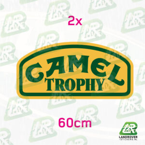 Camel Trophy Classic Sticker set 01 | ©landrover-stickers.nl