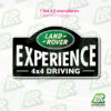 Land Rover Driver Experience stickerset 01 | ©landrover-stickers.nl