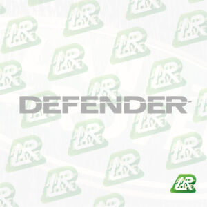 DEFENDER logo rear 1993 GREY | ©landrover-stickers.nl
