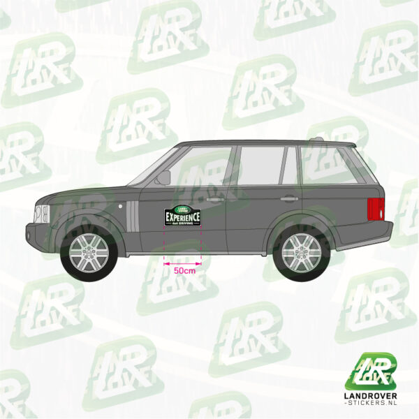 Land Rover Driver Experience stickerset VB01 | ©landrover-stickers.nl
