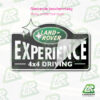 Land Rover Driver Experience stickerset GLANS | ©landrover-stickers.nl