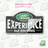 Land Rover Driver Experience stickerset MAT | ©landrover-stickers.nl