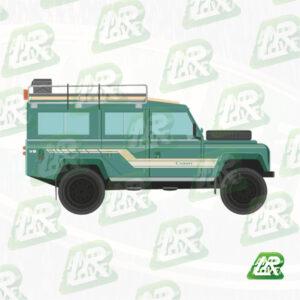 SERIES 3 110 COUNTY IVORY | landrover-stickers.nl