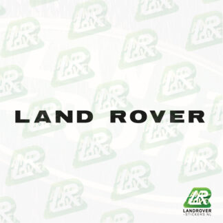 LAND ROVER motorkaptekst