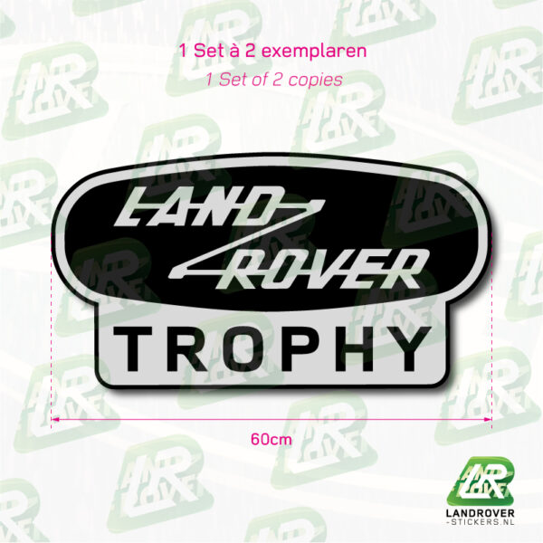 Land Rover Trophy FC grijs 1 | ©landrover-stickers.nl