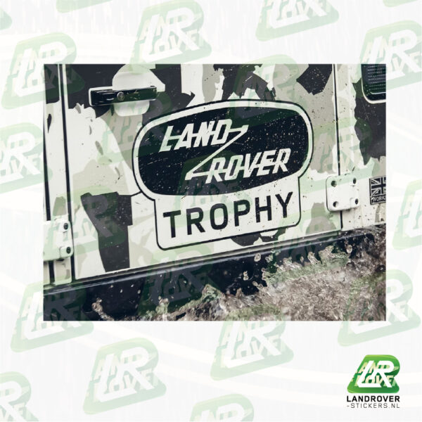 Land Rover Trophy FC grijs VB | ©landrover-stickers.nl