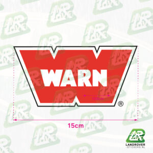 CAMEL Trophy classic WARN Sticker | ©LANDROVER-STICKERS.NL