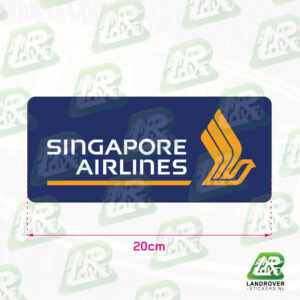 CAMEL Trophy classic SINGAPORE AIRLINES Sticker | ©LANDROVER-STICKERS.NL