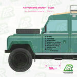 NO PROBLEMS - VB04 | ©LANDROVER-STICKERS.NL
