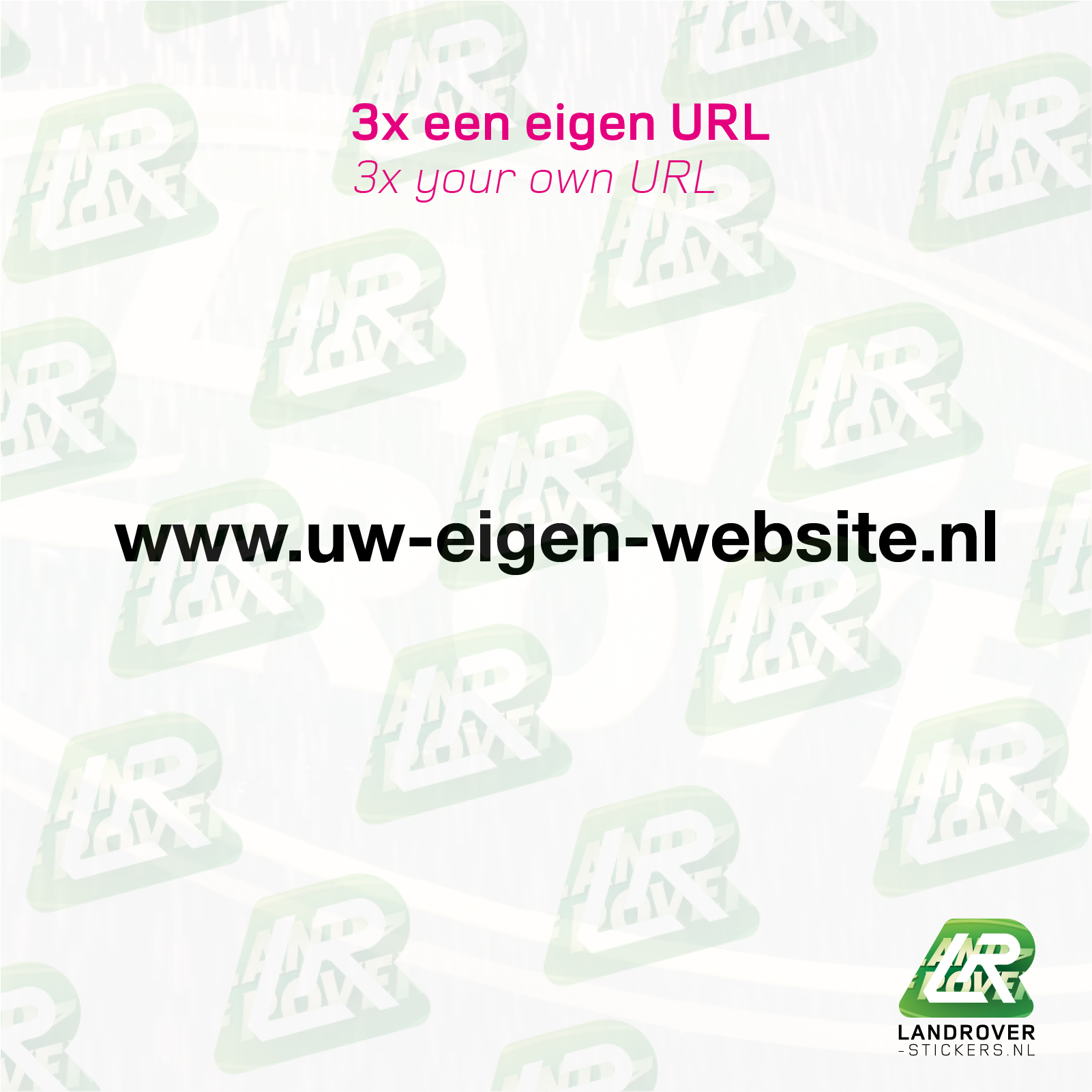 G4 CHALLENGE RANGE ROVER L322 - EIGEN WEBSITE | ©LANDROVER-STICKERS.NL