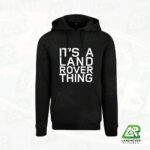 TDB00103-1226167_blackHoody unisex | ©LANDROVER-STICKERS.NL